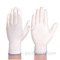 Guantes de seguridad de seguridad de Hespax ESD Guantes de trabajo blanco